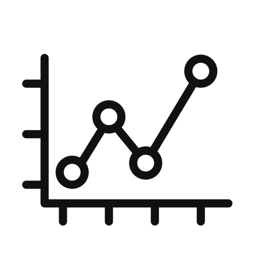 icono de una gráfica